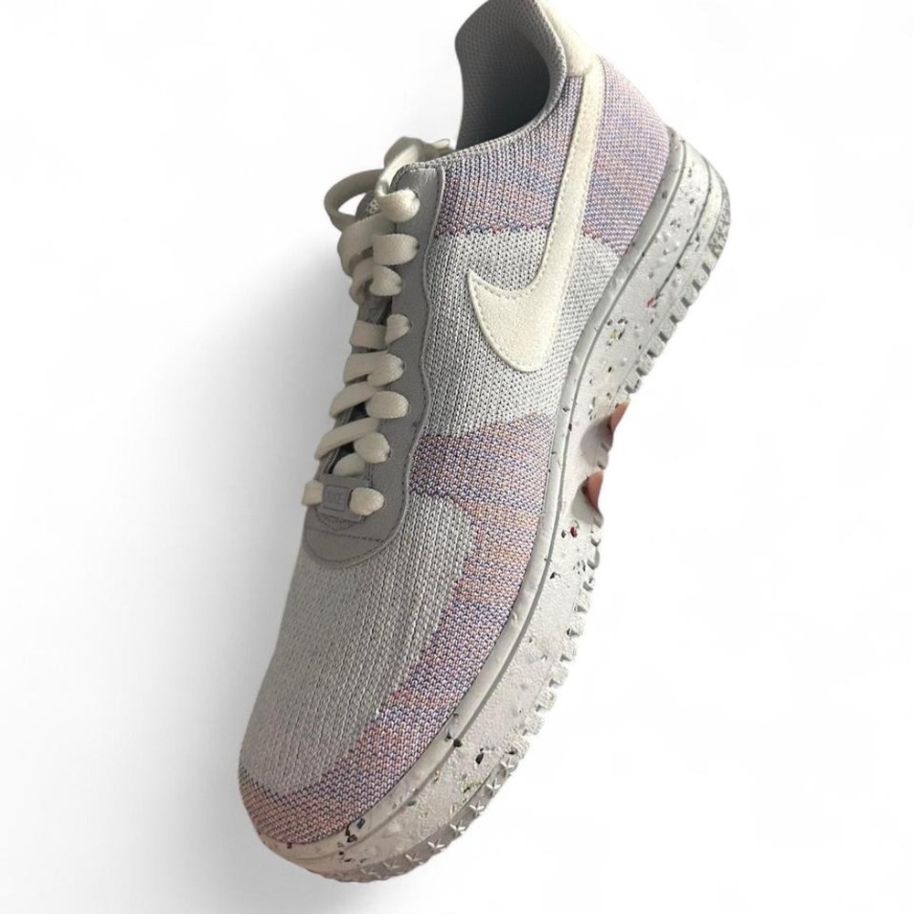 Nike Air Force 1 Low Men's US size 10 in Crater Flyknit Wolf Grey
